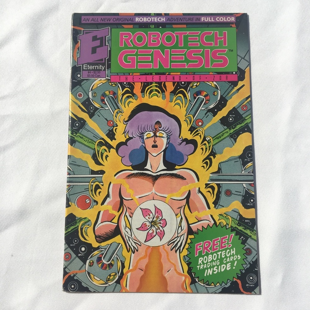 Robotech Genesis No. 4, Aug ‘92 Eternity Comics Vintage